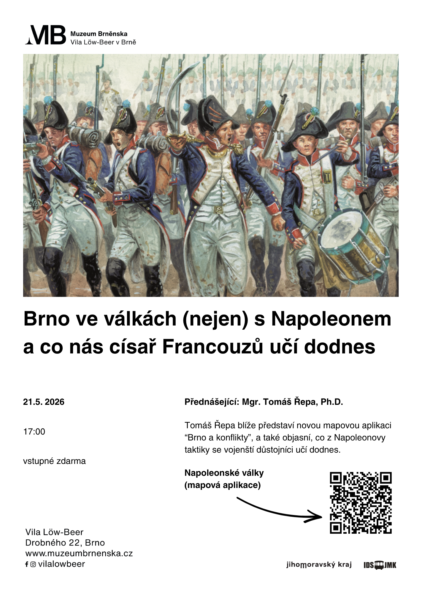 21.5.2026 přednáška vila Řepa plakát