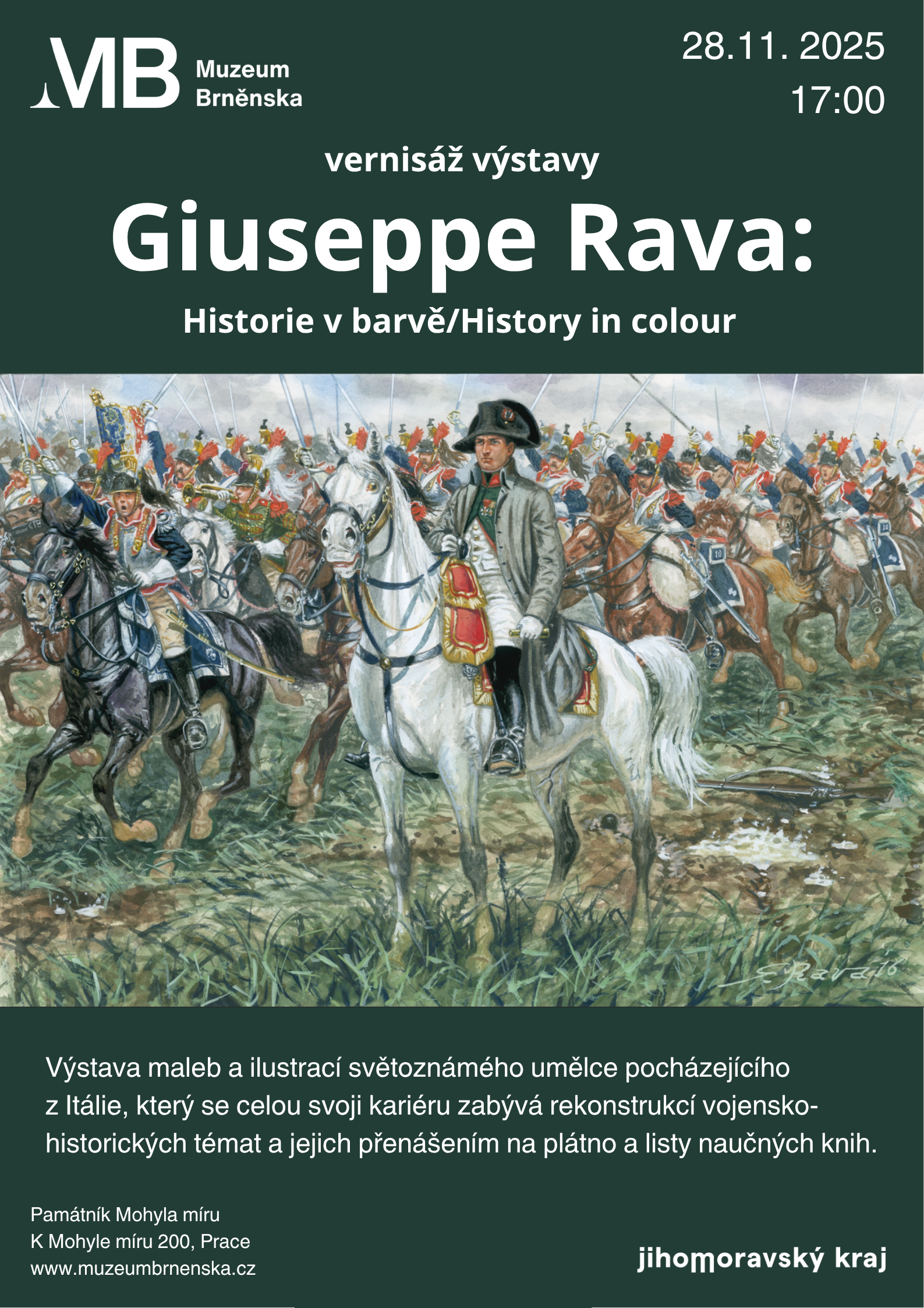 Giuseppe Rava plakát vernisáž